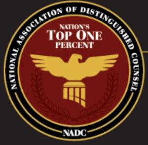 National association of distinguished counsel award to horowitz for being in the top 1% of trial lawyers which relates to the headline in this article that follows