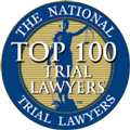 Certificate stating that Horowitz is a top 100 trial lawyer by the national trial lawyers association